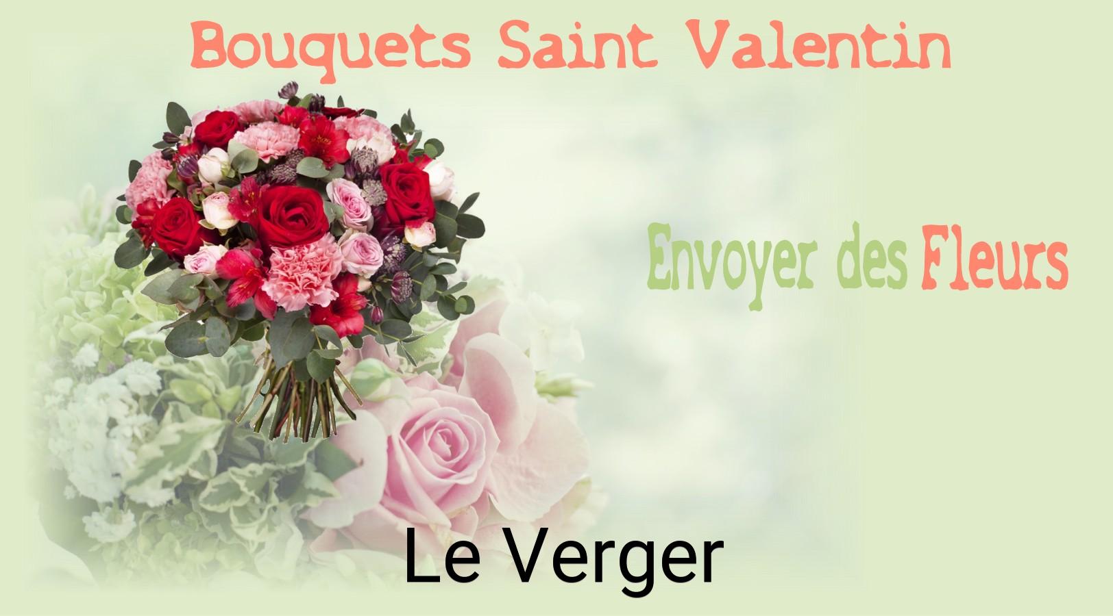 Roses de Saint-Valentin livrées à Le Verger